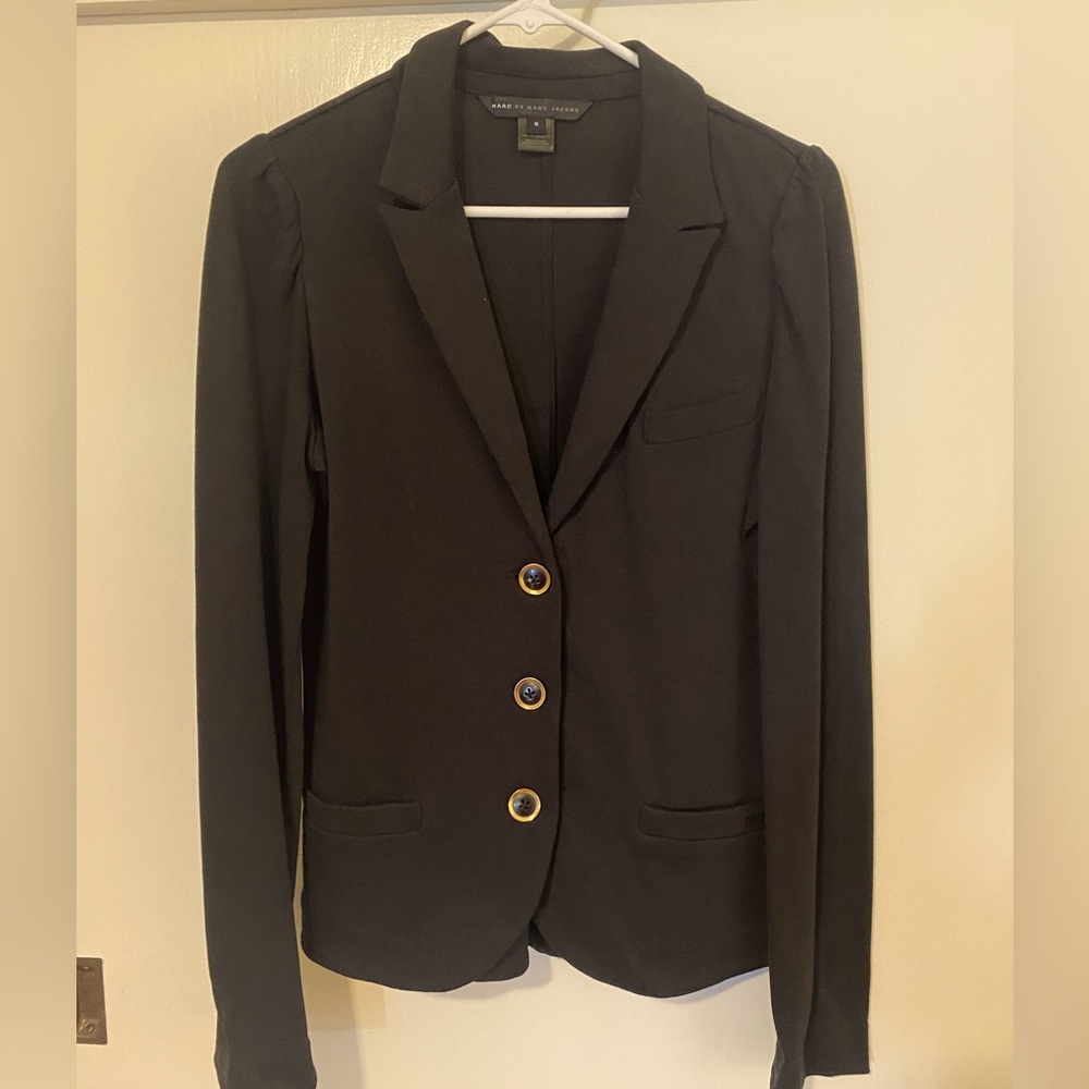 Marc Jacobs- cotton blazer. Black- Small